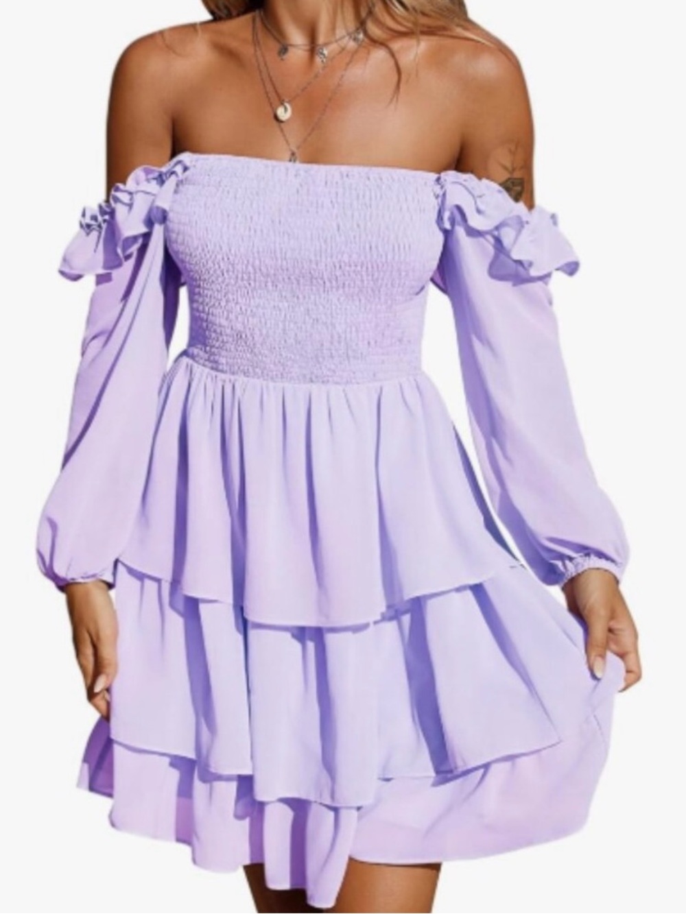 NWT Byinns Square Neck Ruffle Dress XL
